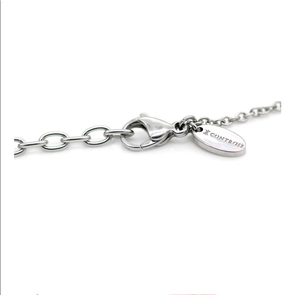 Skull Heart Necklace with Austrian Crystal-Guardian of your Heart- NWT Stainless - Picture 4 of 5